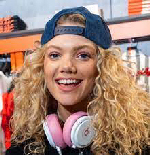 Becca Dudley - headline act for the switch on virtual concert for the 2022 Illuminations Switch On