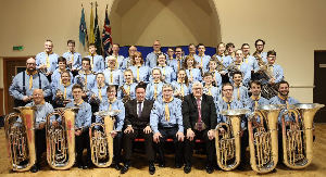 2nd Rossendale Scout Group Band  - perform for the switch on grand parade for the 2023 Illuminations Switch On