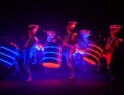 Blackpool Illuminations Briliance - Illuminated Drummers