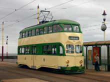 Blackpool Illuminations Double Decker Tram